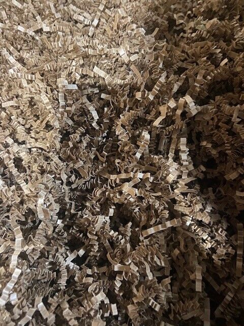 Frisure papier kraft brun